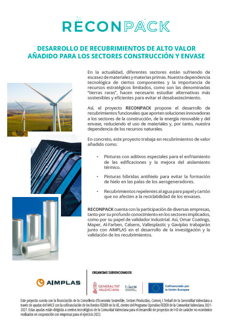 Póster Proyecto Reconpack